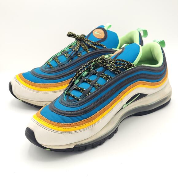 Nike Air Max 97 Green Abyss Illusion 2020 Mens Size 13 CZ7868-300